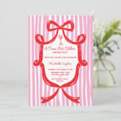 Tiny Bit Older Whimsical Martini Adult Birthday 招待状 (スタンド正面)