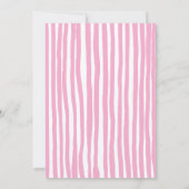 Tiny Bit Older Whimsical Martini Adult Birthday 招待状 (裏面)