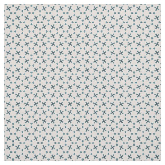 Tiny Blue Flowers ファブリック (見本)