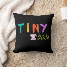 Tiny Boss かわいいうさぎの赤ちゃん カラフルなスローピロー クッション