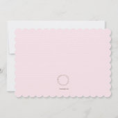 Tiny Buds写真誕生のお知らせ 案内状 (裏面)