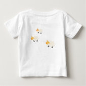 Tiny but Loved by Mom ベビーTシャツ (裏面)
