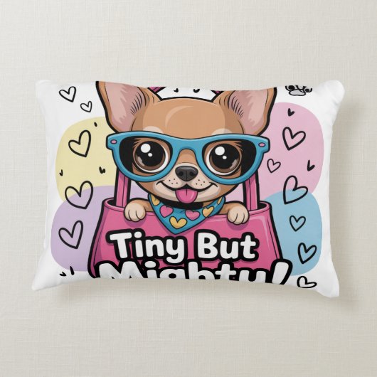 Tiny but Mighty アクセントクッション (裏面)