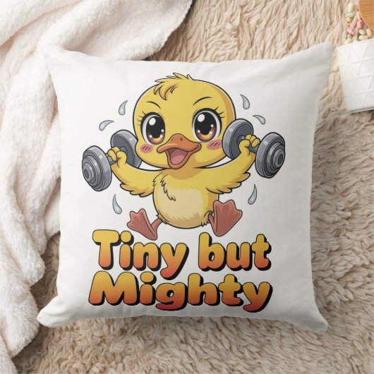 TINY BUT MIGHTY クッション (ブランケット)