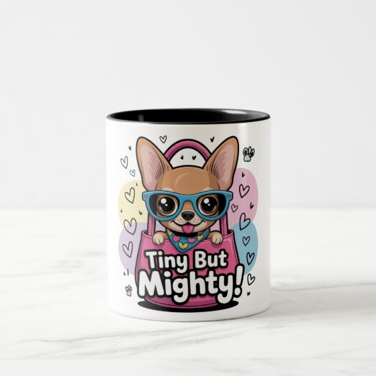 Tiny but Mighty ツートーンマグカップ (中央)