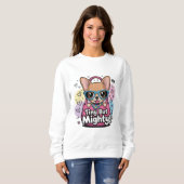 Tiny but Mighty Chihuahua T-Shirt スウェットシャツ (正面フル)