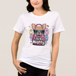 Tiny but Mighty Chihuahua T-Shirt トライブレンドＴシャツ