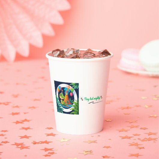Tiny but Mighty Dino Cup 紙コップ (インサイチュ)
