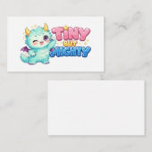 Tiny But Mighty Dragon エンクロージャーカード (正面/裏面)