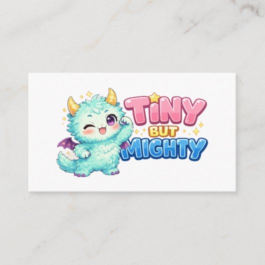 Tiny But Mighty Dragon エンクロージャーカード (正面)