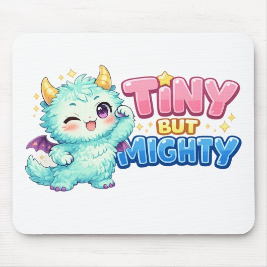 Tiny But Mighty Dragon マウスパッド (正面)