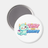 Tiny But Mighty Dragon マグネット (正面/裏面)
