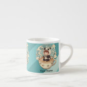 Tiny Chibi Panda Milk Mug for Kids エスプレッソカップ (右)