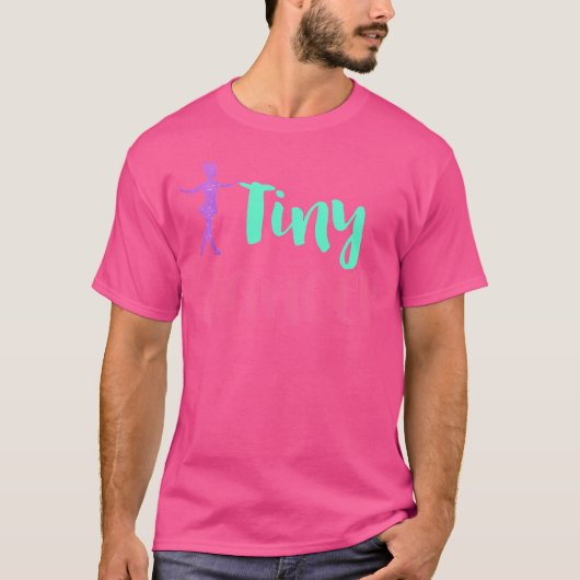Tiny Dancer かわいいダンス Tシャツ (正面)