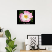 Tiny Dancer - Ballerinaバラ写真ポスター ポスター (ホームオフィス)