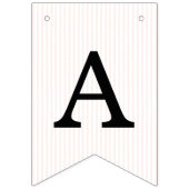 Tiny Dancer Ballerina Pink Girls Birthday バンティングフラッグ (第3の旗)