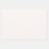 Tiny Dancer Ballerina Pink Girls Birthday ラッピングペーパーシート (正面3)