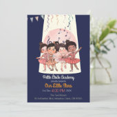 Tiny Dancers発表会のお誘い - オーダーメイドスタジオ 招待状 (スタンド正面)