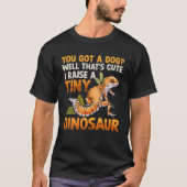 Tiny Dinosaur Cute Lizard Reptile Leopard Gecko Ki Tシャツ (正面)