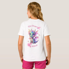 Tiny Dragon, Big Attitude – かわいいベビードラゴン Tシャツ