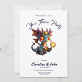 Tiny Dragon, Big Time Energy – The Ember Clockling 招待状 (正面)