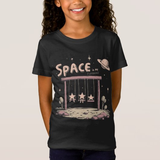 Tiny Explorer:宇宙・アドベンチャー Tシャツ (正面)