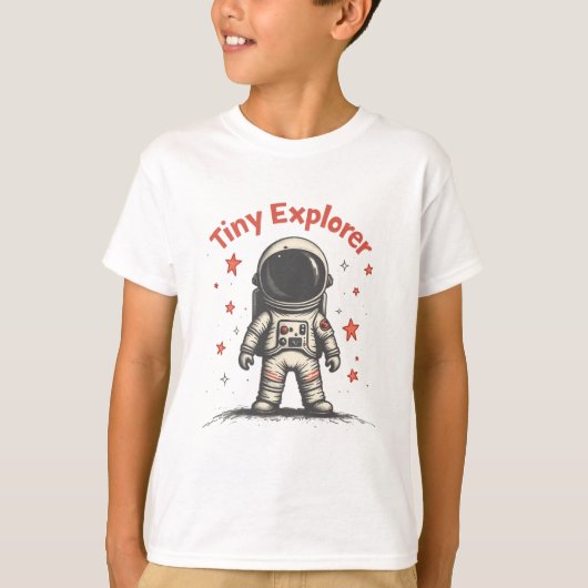 Tiny Explorer:宇宙・アドベンチャー Tシャツ (正面)