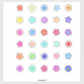 Tiny Flowers Stickers Kit by Cherie シール (シート)