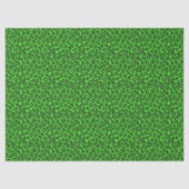 Tiny Fluorescent Green Leopard Print 薄葉紙 (正面)