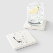 Tiny Gallery Lab, Winter Poise ストーンコースター (横)