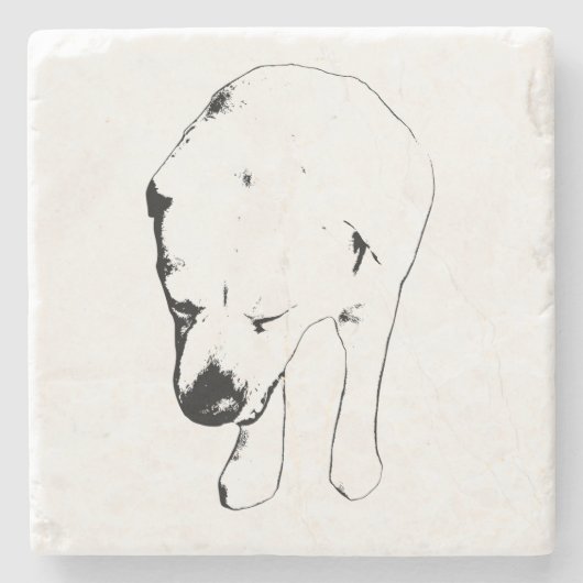 Tiny Gallery Lab, Winter Poise ストーンコースター (正面)