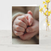 Tiny Hands 父の日カード カード (黄色い花)