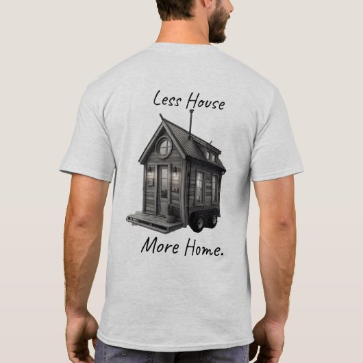 Tiny House Adventure Tシャツ (裏面)