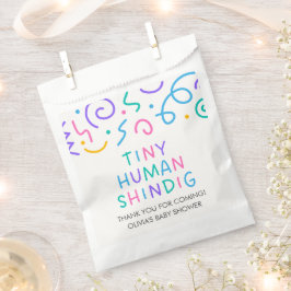 Tiny Human Shindig Baby Shower フェイバーバッグ