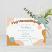 Tiny Human Shindig Non-Binary Shower 招待状 (スタンド正面)