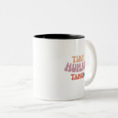 Tiny Human Tamer - コーヒーマグ ツートーンマグカップ (正面右)