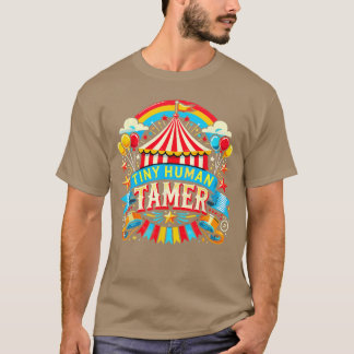 Tiny Humanamer Circus Carneval Staff family Tシャツ