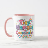 Tiny Humans Coordinator Teacher Mug – 面白い教育 マグカップ (左)
