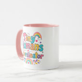 Tiny Humans Coordinator Teacher Mug – 面白い教育 マグカップ (正面左)