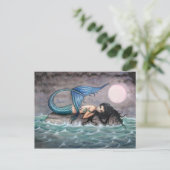 Tiny Island Mermaid ポストカード (スタンド正面)