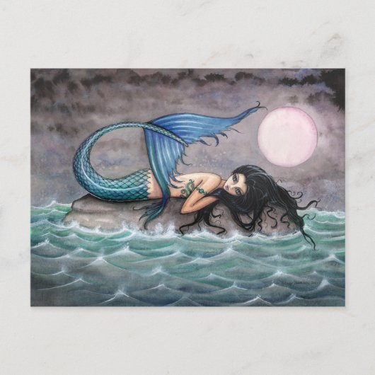 Tiny Island Mermaid ポストカード (正面)