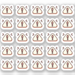 Tiny latte alert planner シール