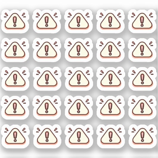 Tiny latte alert planner シール (正面)