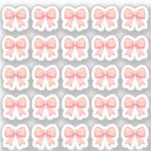 Tiny latte blow bows planner シール (正面)