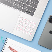 Tiny latte bows planner シール (ノートパソコンとiPhone)