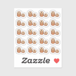 Tiny latte coins planner シール