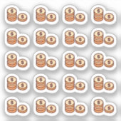 Tiny latte coins planner シール (正面)