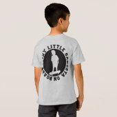 Tiny little gangsta on board ONEIGHTH Tokyo Tシャツ (裏面フル)