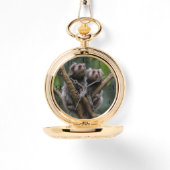 Tiny Marmosets Among the Branches, Pocket Watch, 腕時計 (正面)