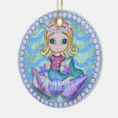 Tiny Mermaid セラミックオーナメント (左)